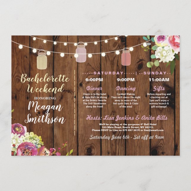 Programa Chá de panela Itinerário Jars Wood (Frente)