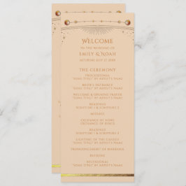 Programa Champanhe Celestial Dourado Sun Moon Stars Casamen