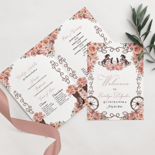 Programa Charro Quinceañera, Dourado, da rosa