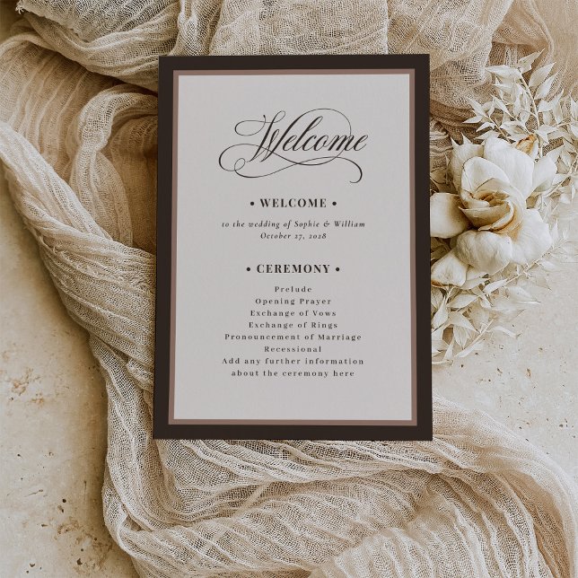 Programa Clássico Luxo | Casamento Neutro Marrom (Criador carregado)