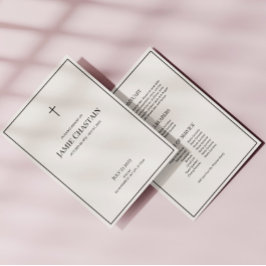 Programa Clássico na Ordem de Serviço Funeral de Memória de