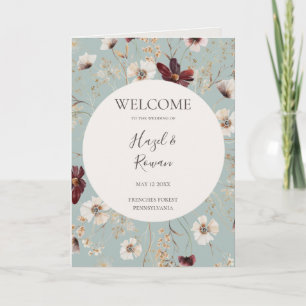 Programa Cobre Burgundy Casamento Dobrado em Teal