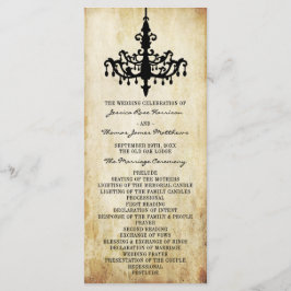 Programa Coleção de Casamentos Vintage Chandelier