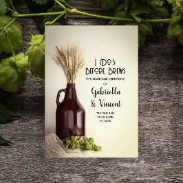 Programa Com Borda Tripla Casamento com viveiros, Saltos e Trigo