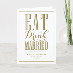 Programa Comer Dourado, Beber e Casar-se