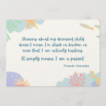 Compartilhando sobre meu filho falecido b/c Eu sou