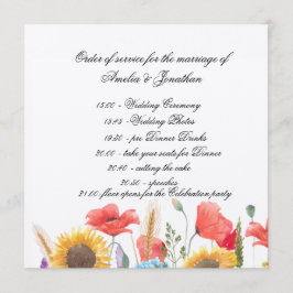 Programa Completely Customisable Program/ Order of servie