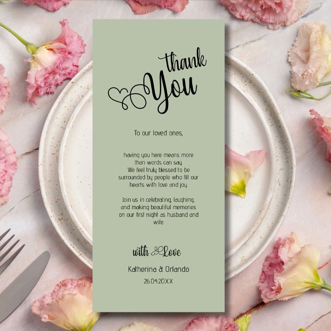 Programa Configuração de Local de Casamento Romântico Cartã (Criador carregado)