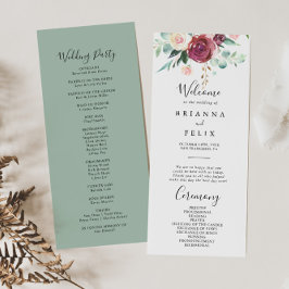 Programa Contemporâneo de Casamento Floral Eucalyp