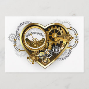 Programa Coração Steampunk com Manômetro