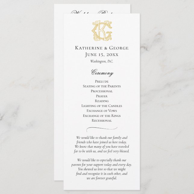 Programa CORES EDITÁVEIS GK Monograma KG Monograma (Frente/Verso)