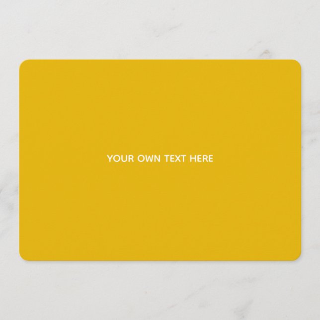 Programa Crie Seu Próprio Design Amarelo Personalizado (Frente)