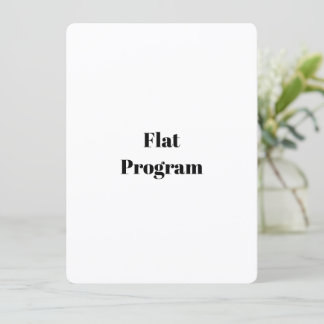 Programa Crie Seu Próprio Negócio Simples 5.5" x 7.5" Plano
