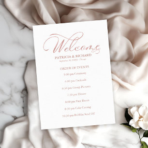 Programa Cronograma de Eventos da Ordem do Casamento