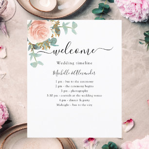 programa cronológico do casamento floral de ouro r
