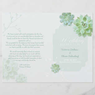 Programa da dobra do Bi do casamento do cacto do