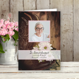 Programa Daisies cor-de-rosa Boots do Serviço Funeral Ocide