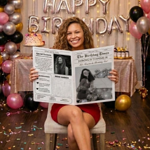 Programa de Aniversário de Jornal Único Infográfic