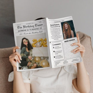 Programa de Aniversário de Jornal Único Infográfic