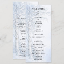 Programa de Casamento Árvore de Bétula Congelada