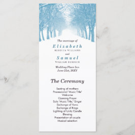 Programa de Casamento - Caminho da Avenida das Árv