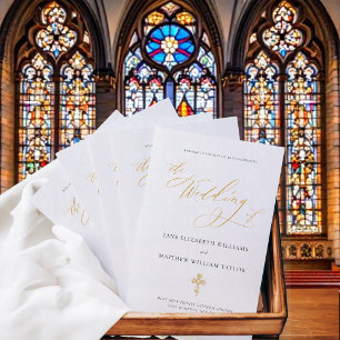 Programa de Casamento Católico em Massa do Cheio J