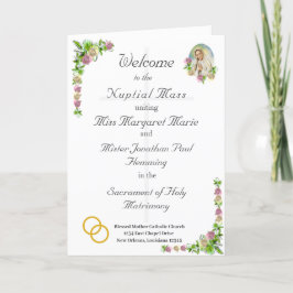 Programa de Casamento Católico Virgin Mary