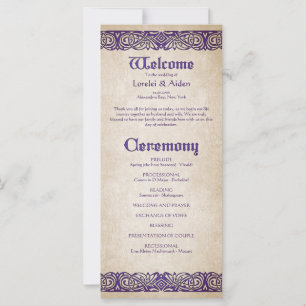 Programa de Casamento Celta de Espadas