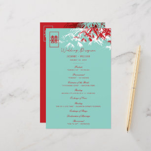 Programa de Casamento Chinês para o Bambu Vermelho