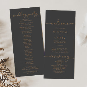 Programa de Casamento Clássico da cinza