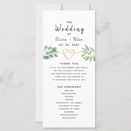 Programa de Casamento com Eucalipto