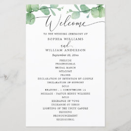 Programa de Casamento com Eucalipto | Botânico ao