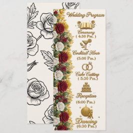 Programa de Casamento Completo com Rosas de Nova Y