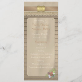 Programa de casamento da madeira russa e do cinto 