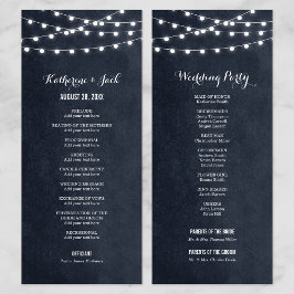 Programa de Casamento das Luzes Azuis da Meia-Noit