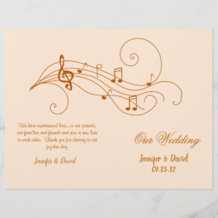 Programa de Casamento de Anéis de Música