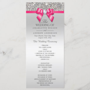 Programa de Casamento de Arcos de Diamond Sequin S