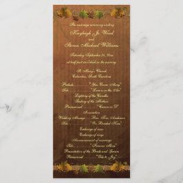 Programa de Casamento de Canções do Outono