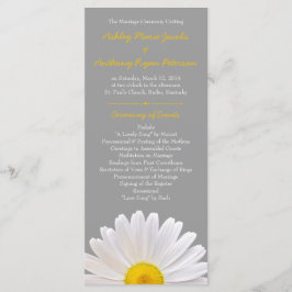 Programa de Casamento de Cinzas Amarelas Shasta Da