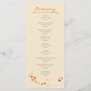 Programa de Casamento de Corações da Árvore de Amo