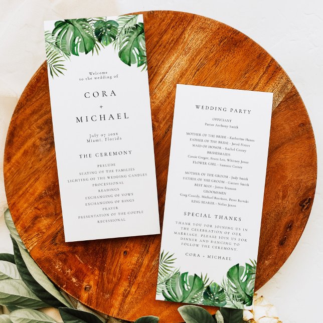 Programa de Casamento de Destino Tropical de Praia (Criador carregado)