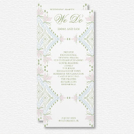 Programa de Casamento de Diamante Elegante