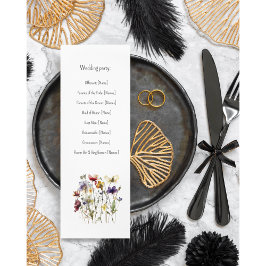 Programa de Casamento de Flores Selvagens, persona