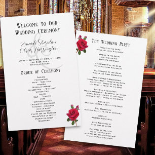 Programa de Casamento de Folhas Planas do Rosa ver