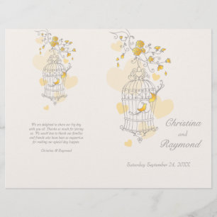 Programa de Casamento de Grandes cinzas amarelas d
