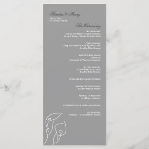 Programa de Casamento de Lírios Calla Brancos e Si