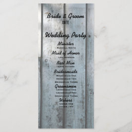 Programa de Casamento de Madeira para Pescadores N