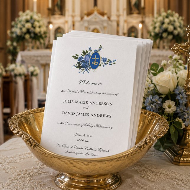 Programa de Casamento de Missa Latina Católica Flo (Criador carregado)