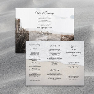 Programa de Casamento de Norte de Dunas de Areia
