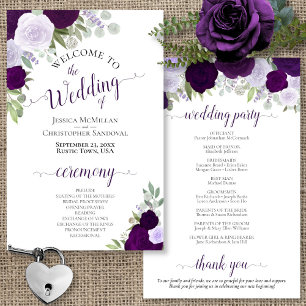 Programa de Casamento de Orçamento Floral Dusty P